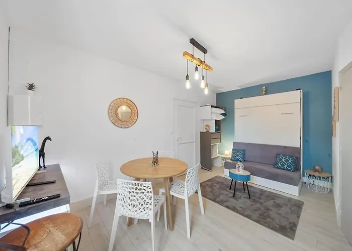 Apartment Cocon Bleu #confort # Calme #centre #parking Facile